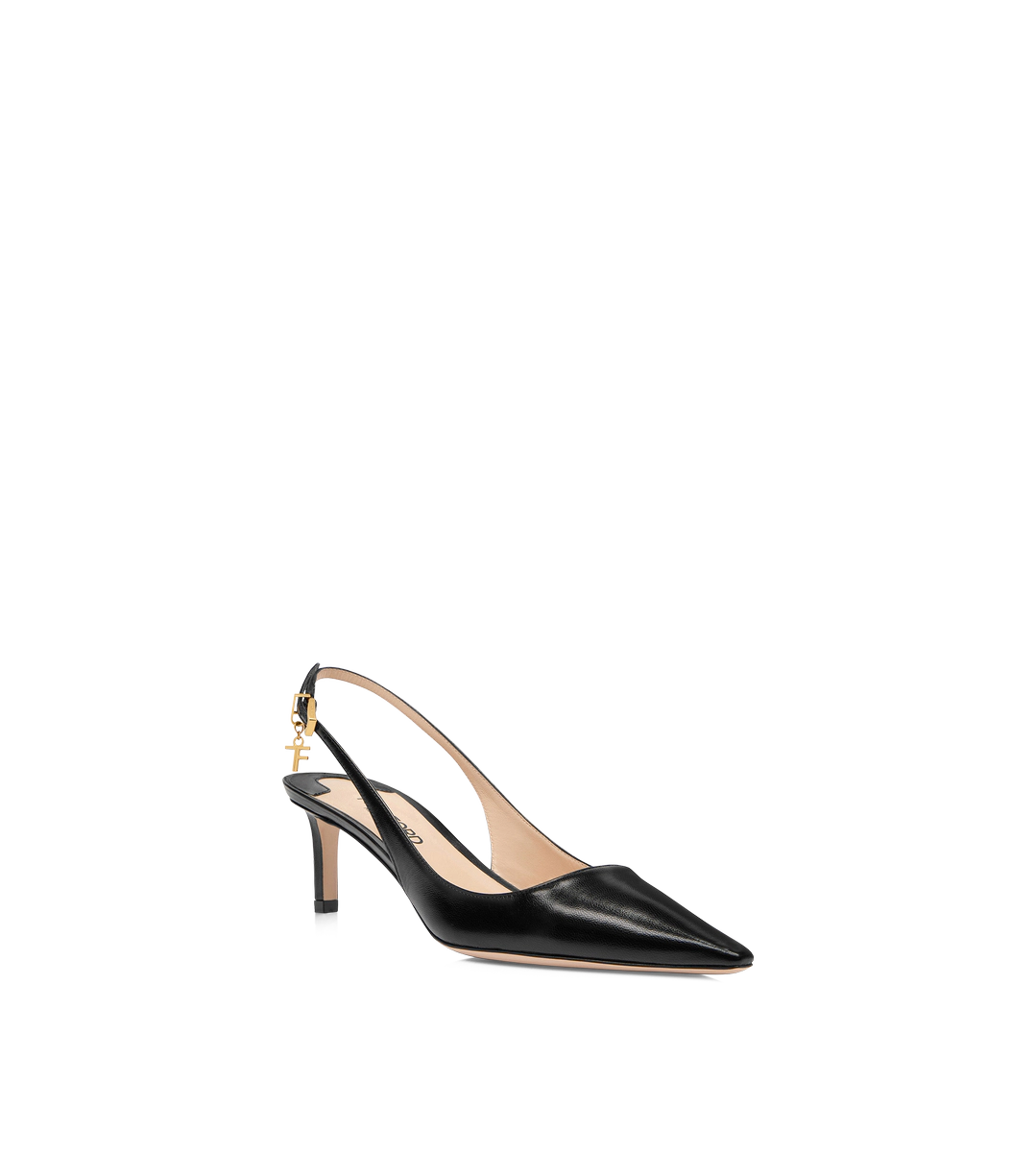 ANGELINA SLINGBACK DE CUERO BRILLANTE