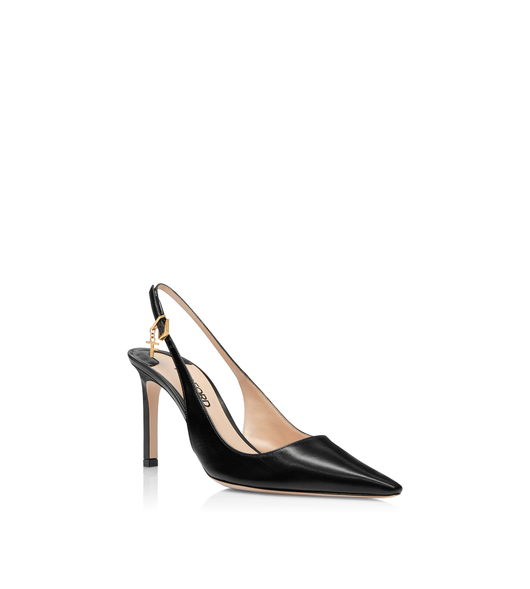 ANGELINA SLINGBACK DE CUERO BRILLANTE