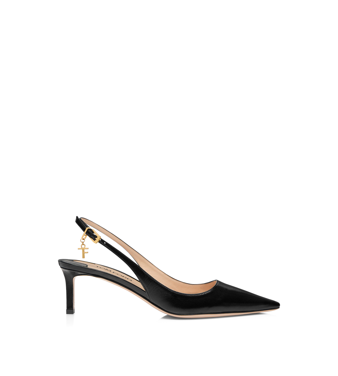 ANGELINA SLINGBACK DE CUERO BRILLANTE