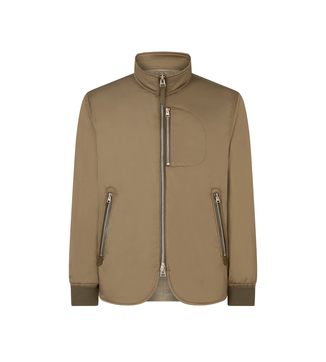 BLOUSON TECHNO SATÉN CON LLENADO CLARO