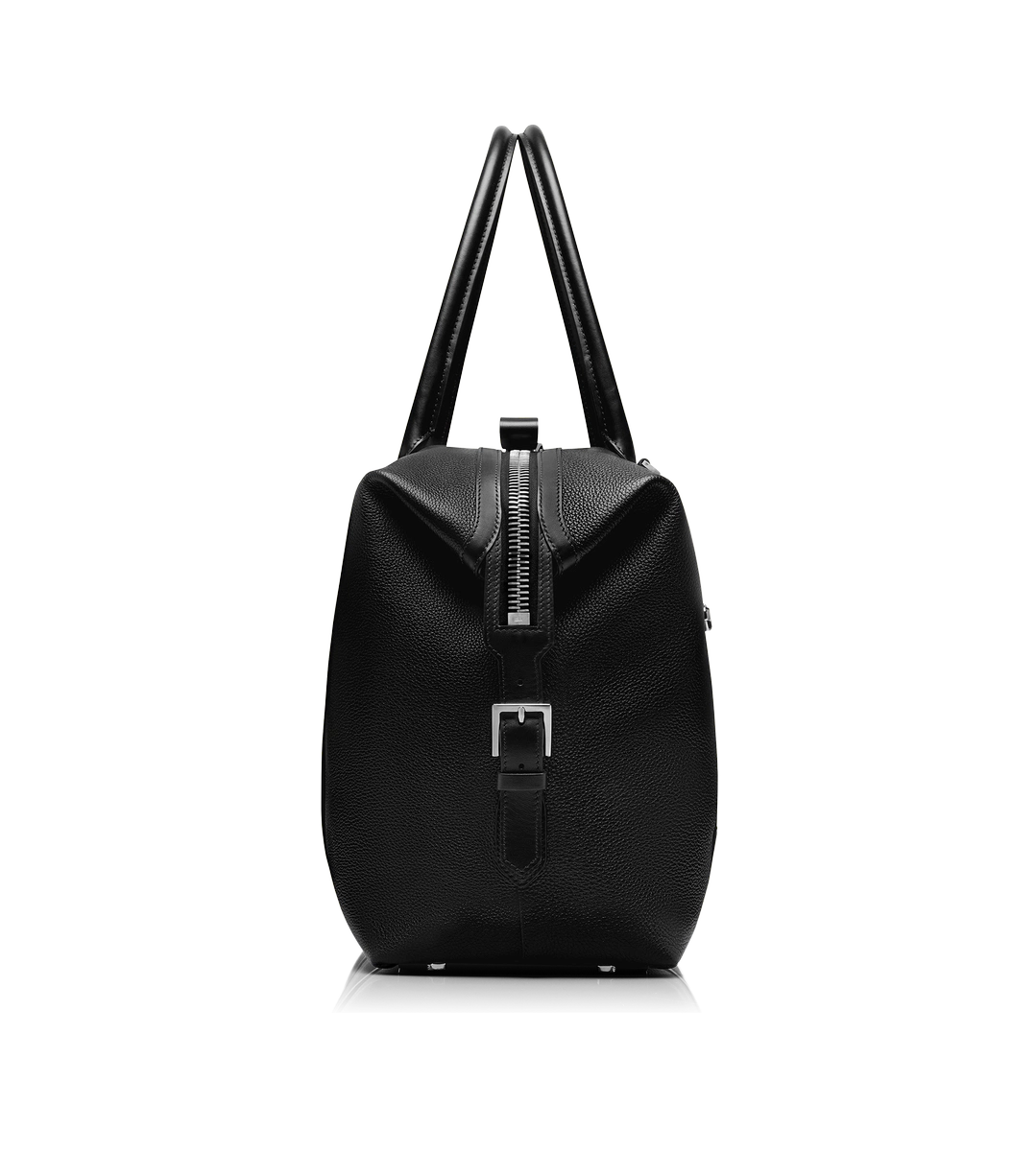 BOLSO DE BOLSA CON HEBILLA DE CUERO GRANULADO