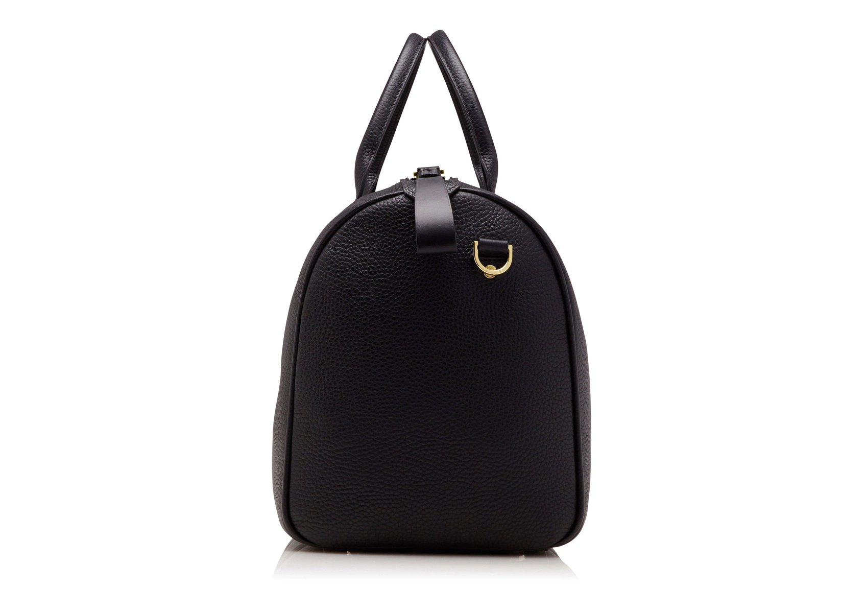 BOLSO DE BOLSA CON HEBILLA DE CUERO GRANULADO BOLSO DE BOLSA CON HEBILLA DE CUERO GRANULADO