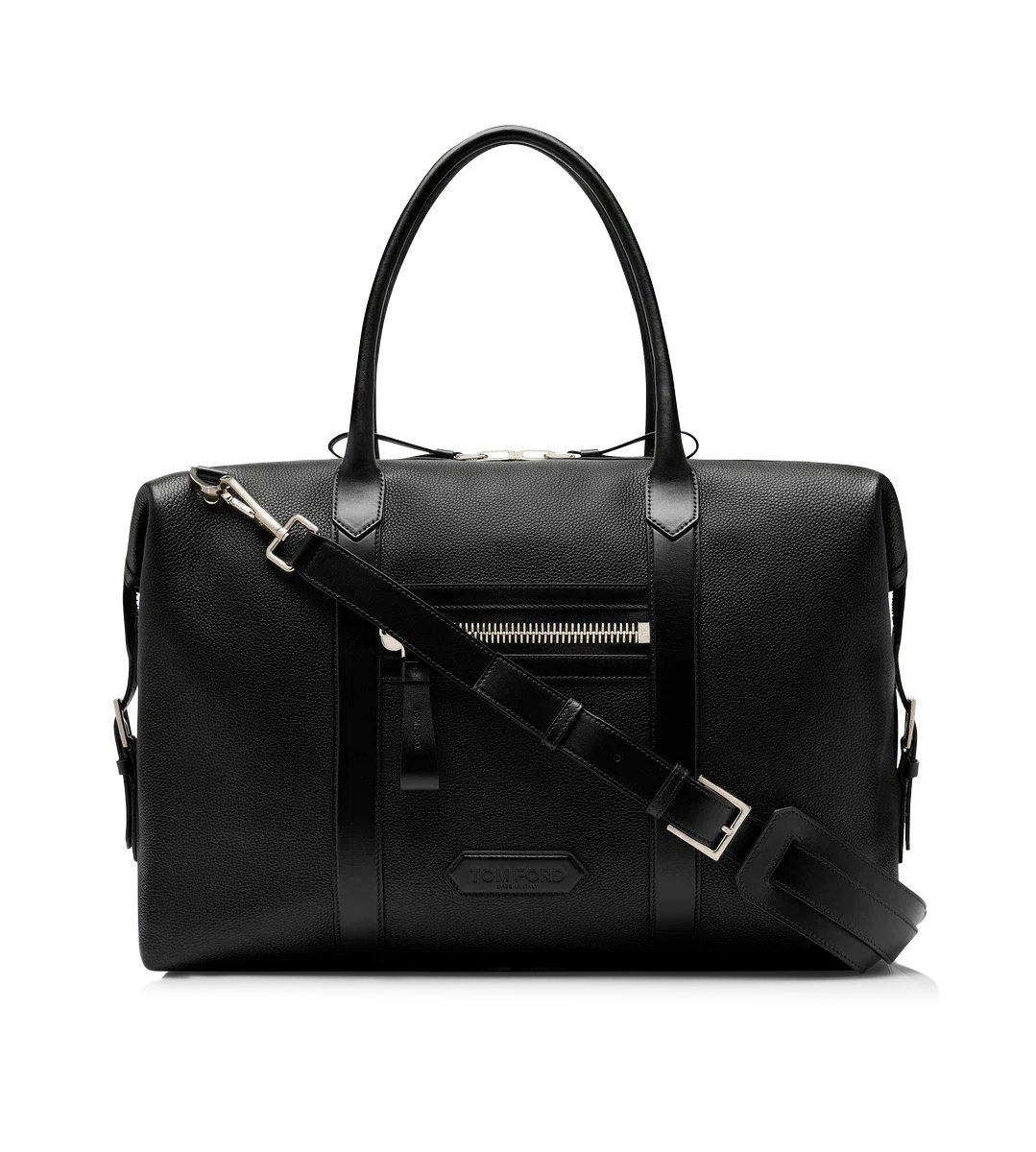 BOLSO DE BOLSA CON HEBILLA DE CUERO GRANULADO