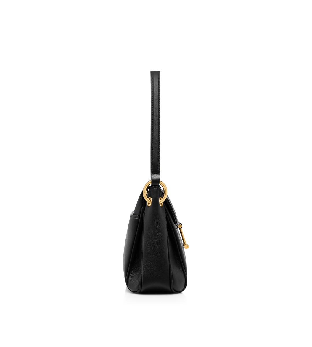 BOLSO DE HOMBRO PEQUEÑO TARA DE PIEL GRANULADA NATURAL