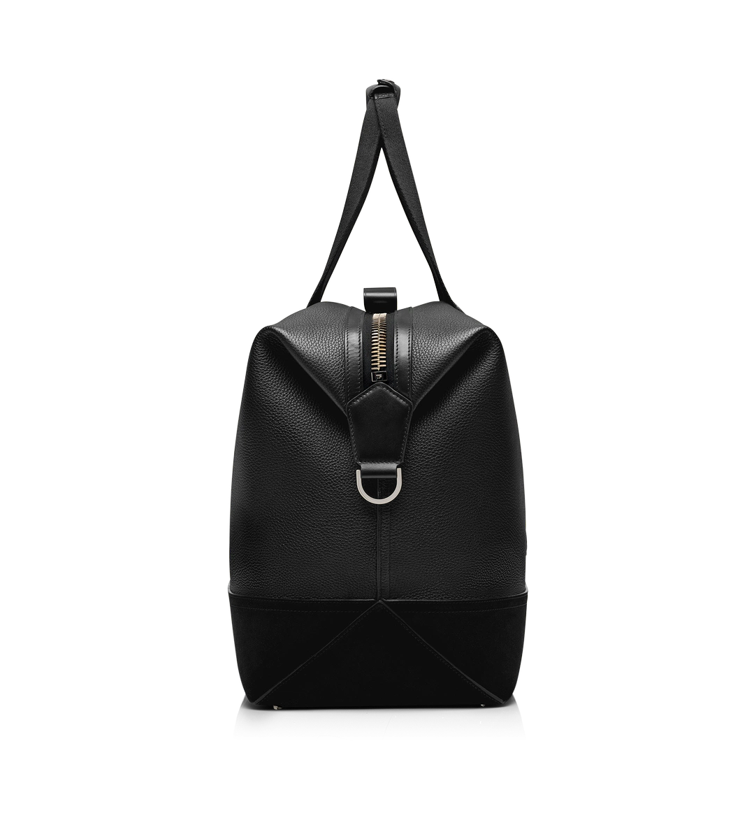 BOLSO DE VIAJE SUAVE DE CUERO GRANULADO