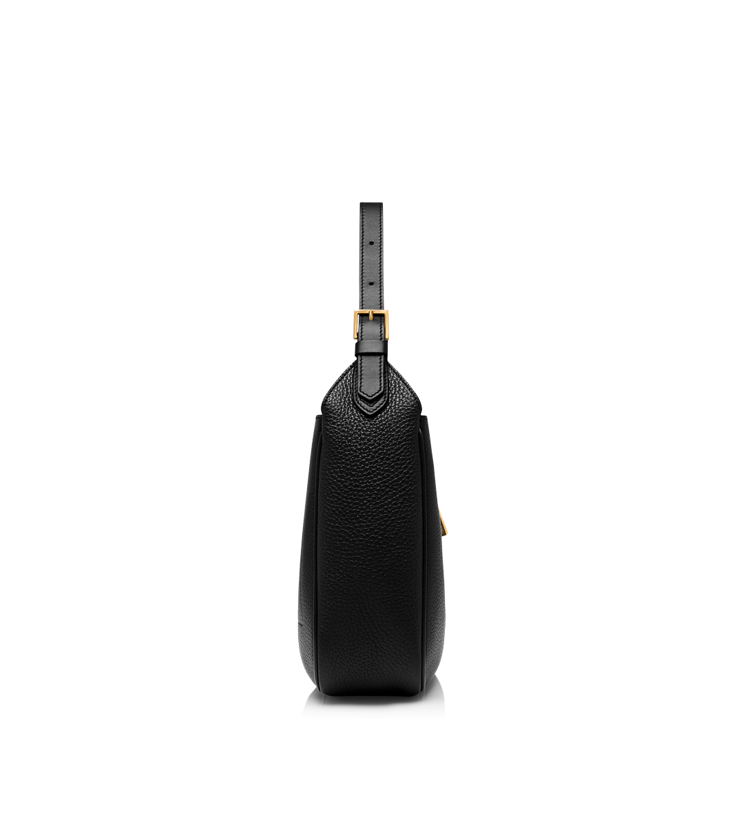 BOLSO HOBO PEQUEÑO MONARCH DE CUERO GRANULADO