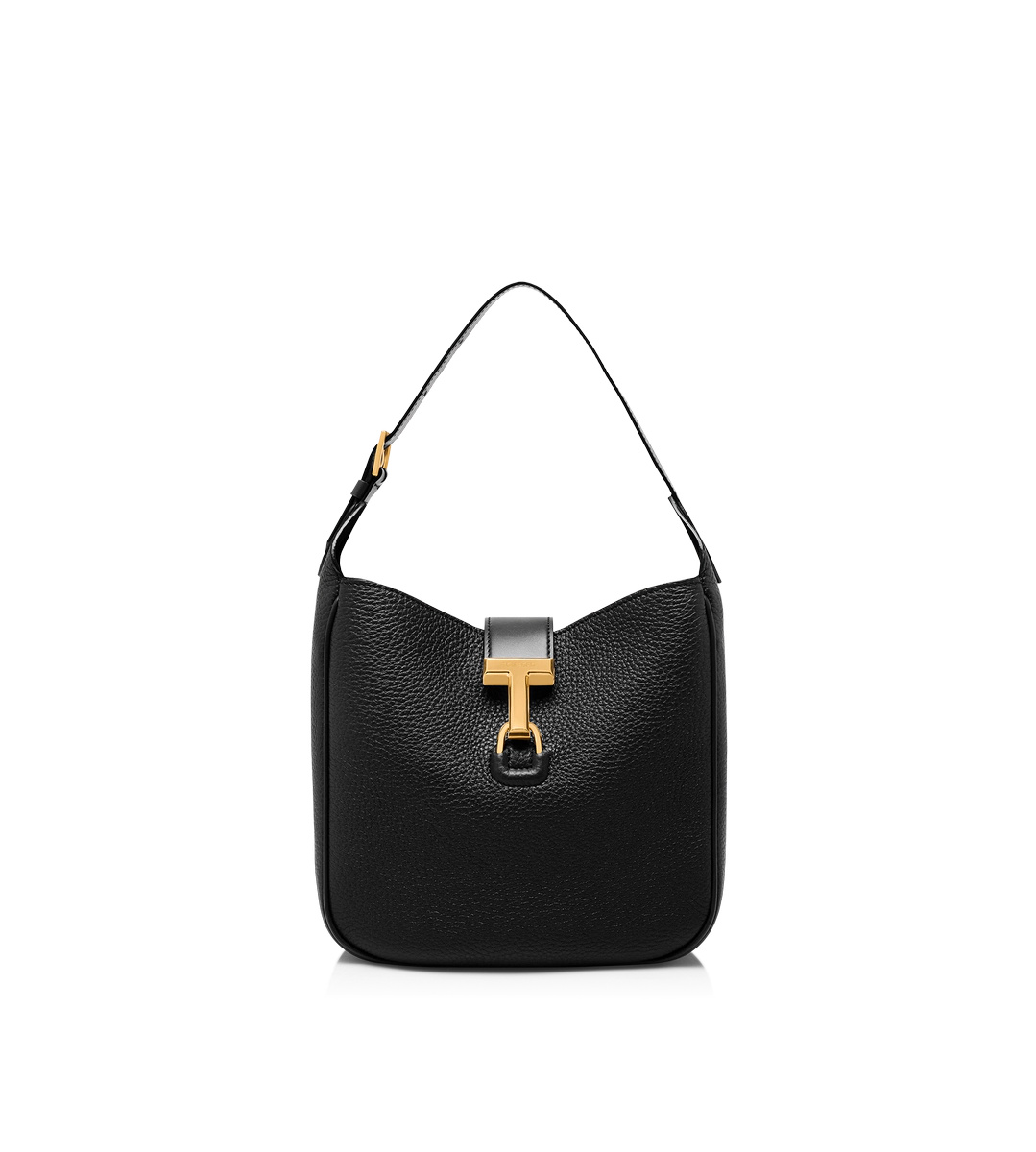 BOLSO HOBO PEQUEÑO MONARCH DE CUERO GRANULADO