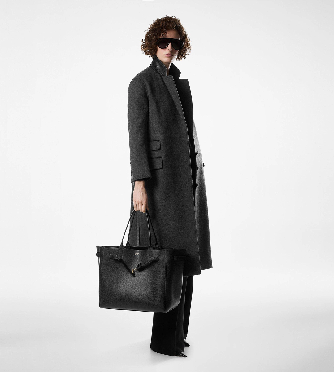 BOLSO TOTE GRANDE AUDREY DE PIEL GRANULADA BOLSO TOTE GRANDE AUDREY DE PIEL GRANULADA