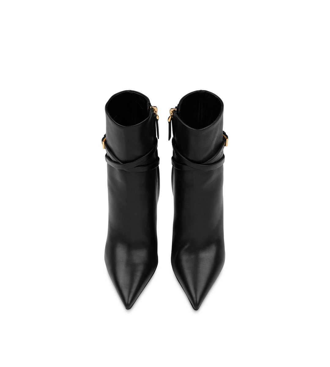 BOTÍN DE CUERO CON CANDADO BOTÍN DE CUERO CON CANDADO