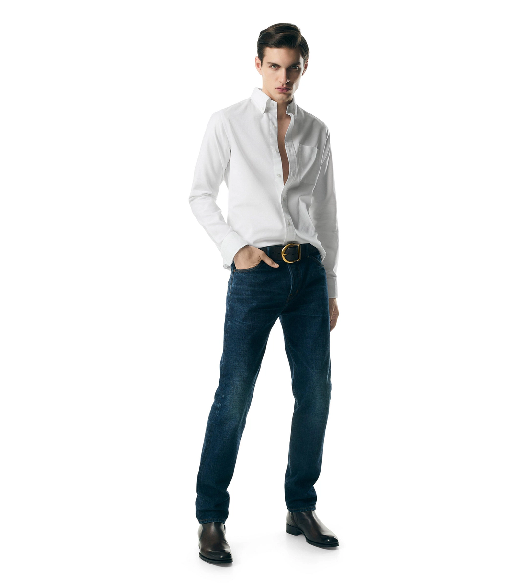 CAMISA AMERICANA OXFORD SLIM FIT