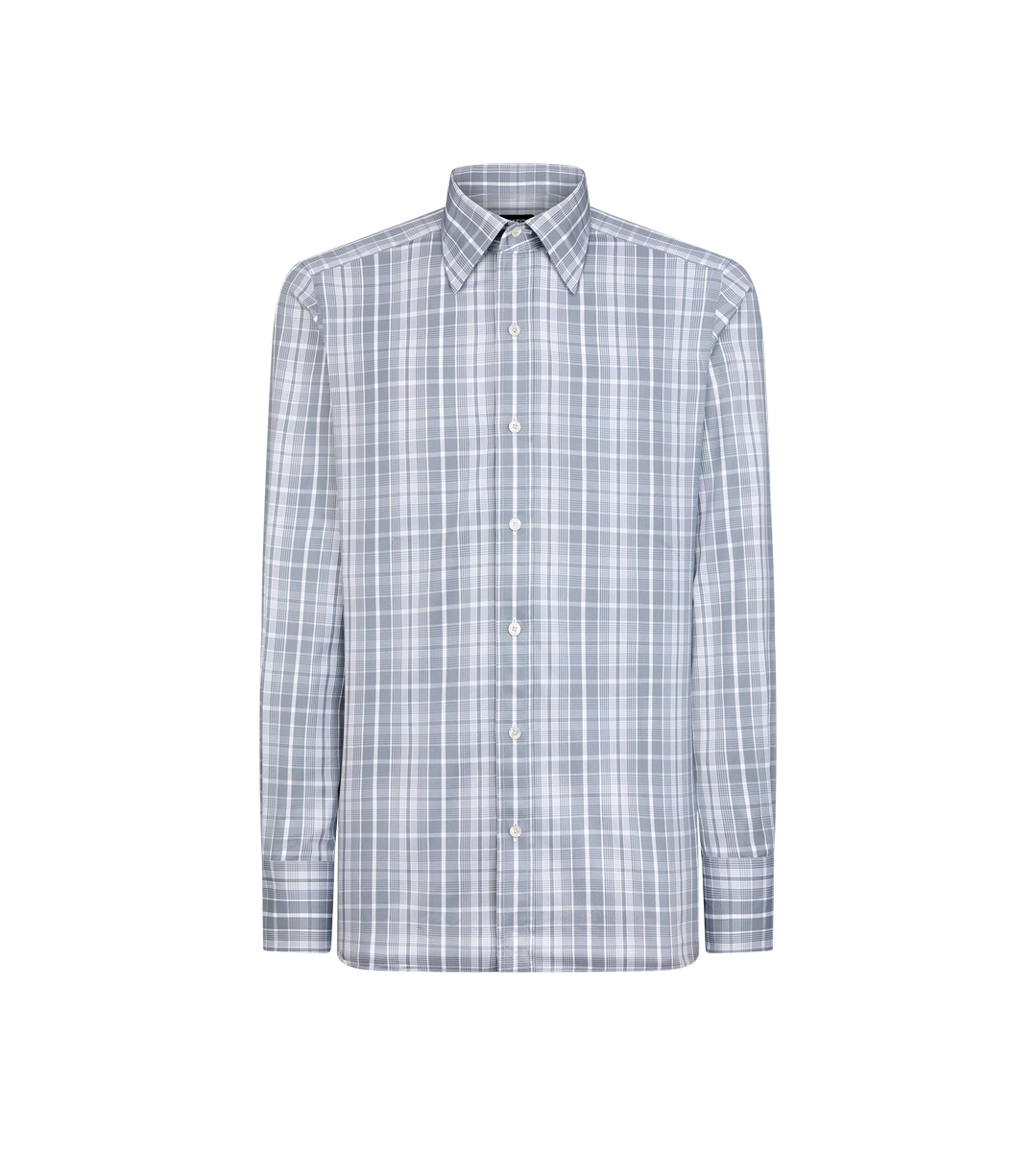CAMISA DE SARGA DE CUADROS SLIM FIT