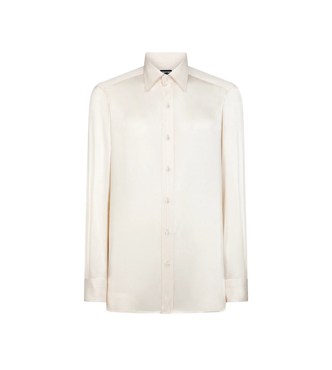 CAMISA DE SEDA CHARMEUSE SLIM FIT