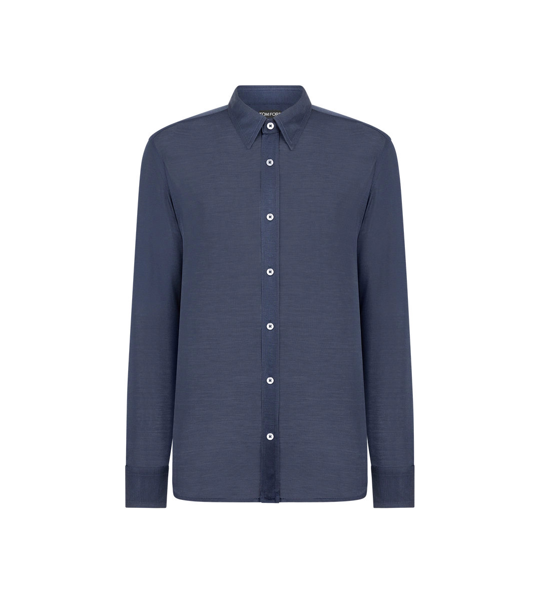 CAMISA DE SEDA TRANSPARENTE