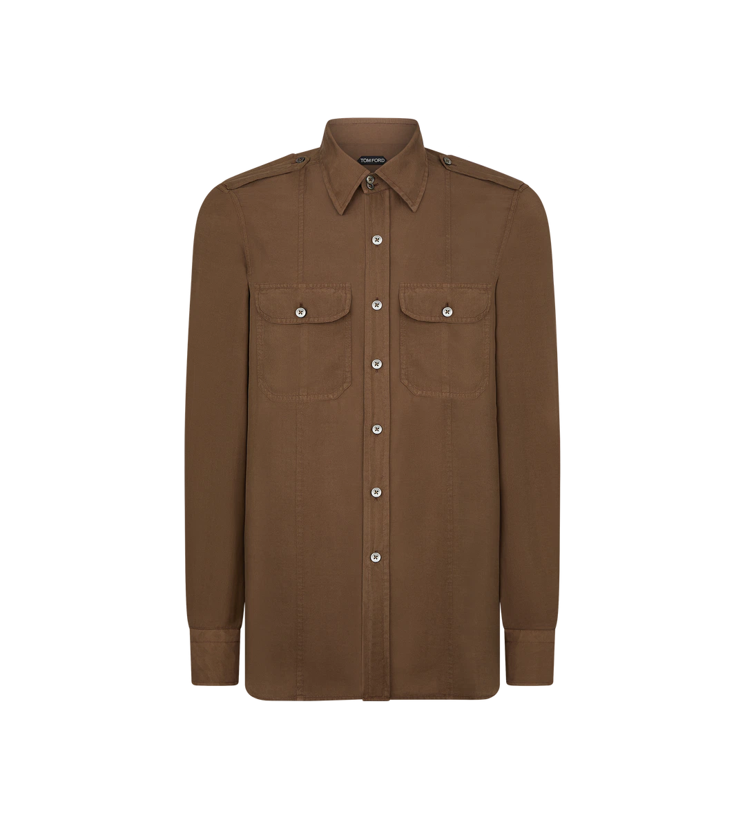 CAMISA MILITAR DE SARGA LAVADA