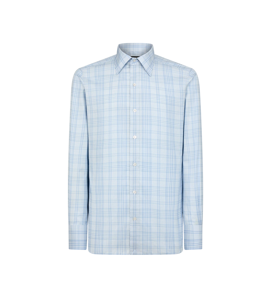 CAMISA SLIM FIT DE CUADROS SUTILES