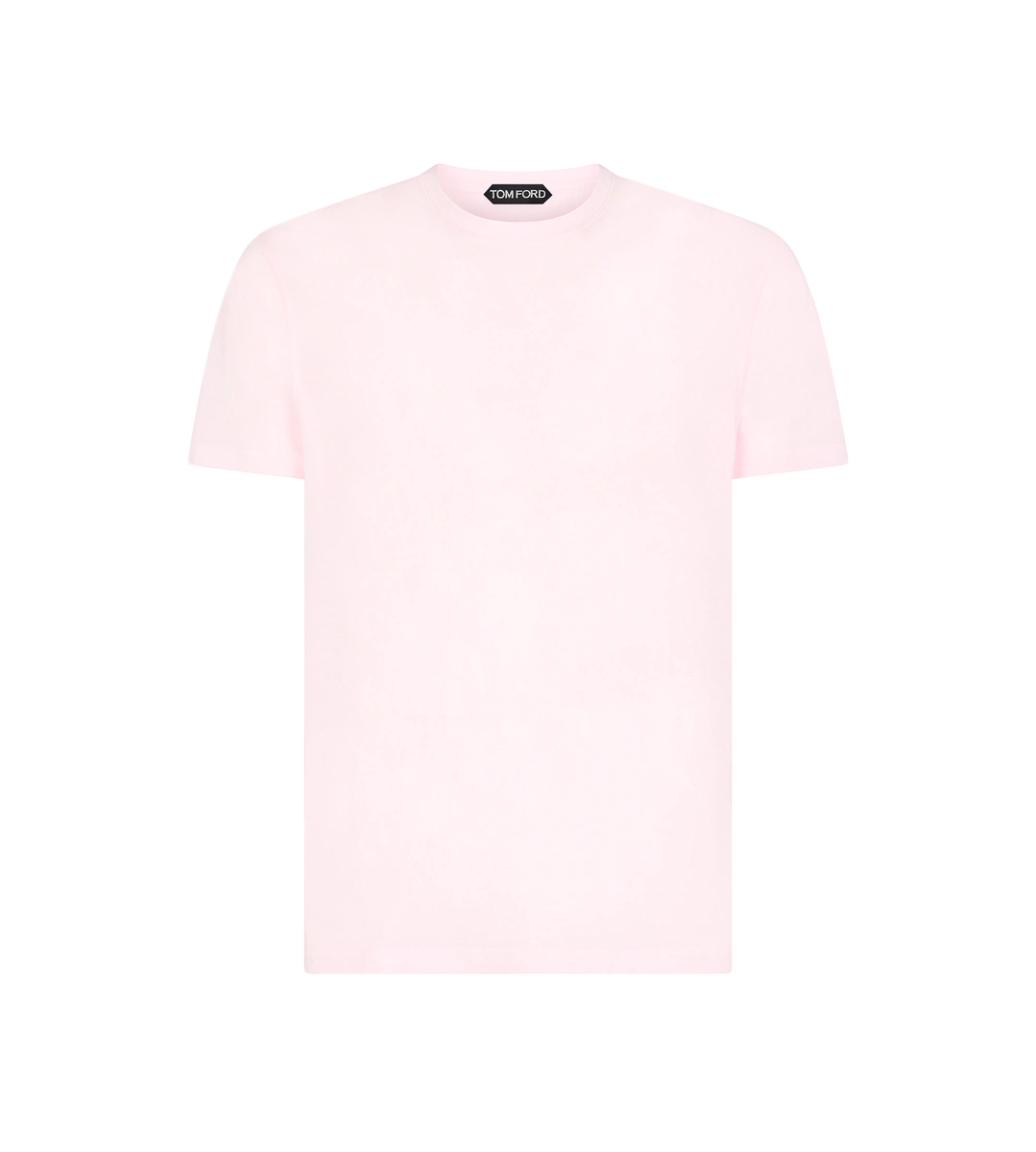 CAMISETA DE ALGODÓN LYOCELL CON CUELLO REDONDO