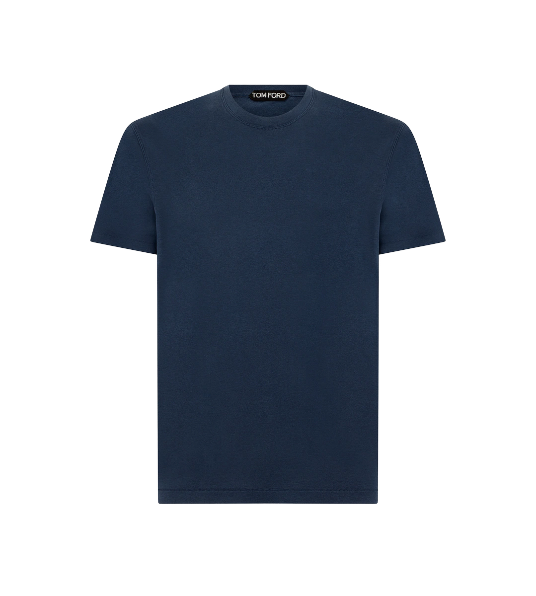 CAMISETA DE ALGODÓN LYOCELL CON CUELLO REDONDO