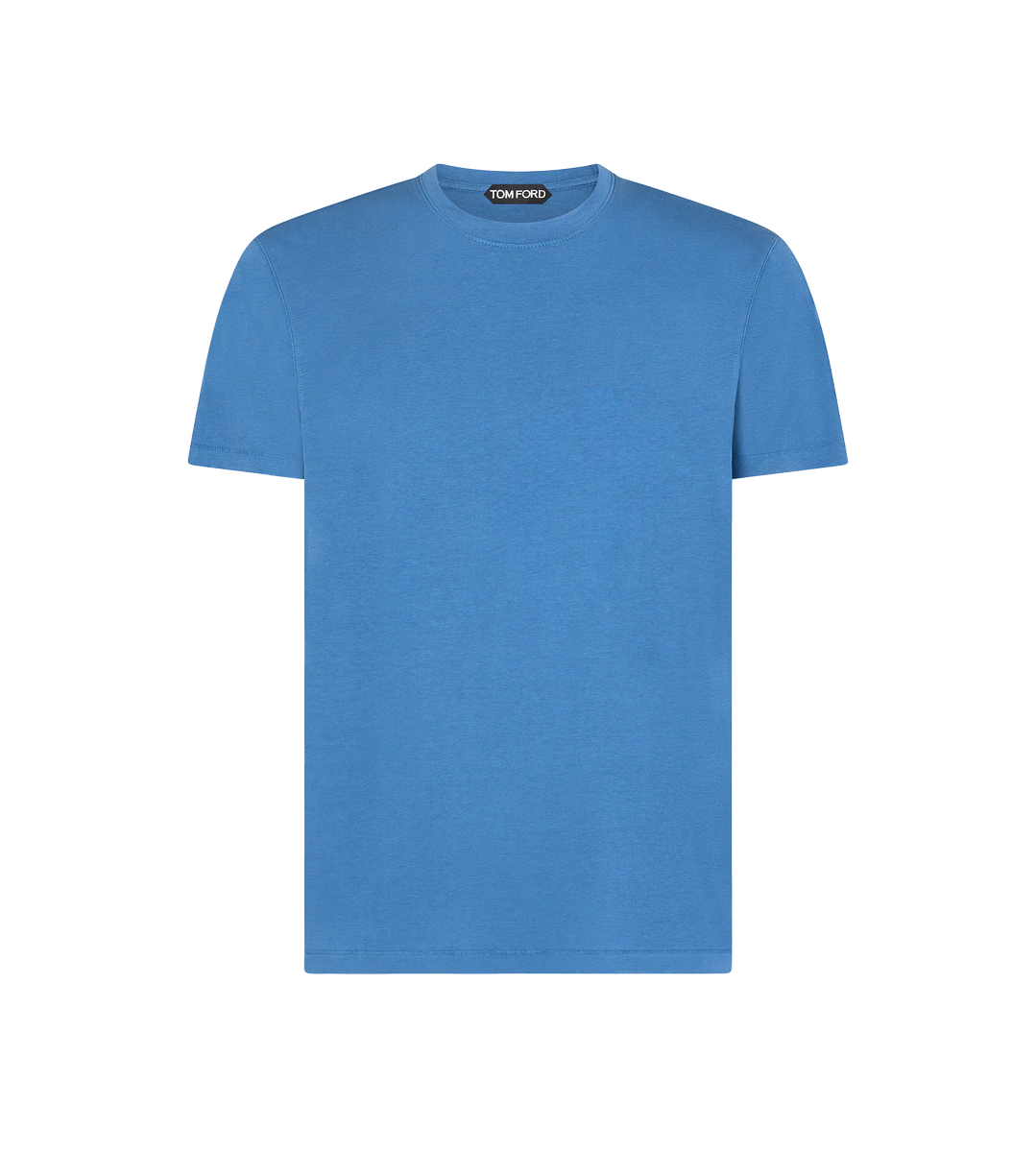 CAMISETA DE ALGODÓN LYOCELL CON CUELLO REDONDO