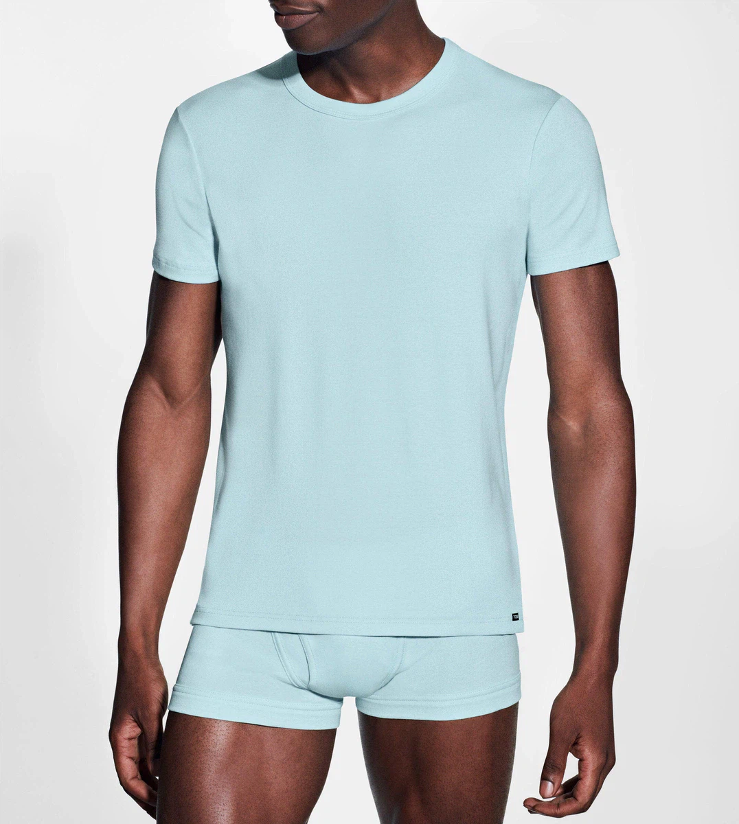 CAMISETA DE CUELLO REDONDO DE ALGODÓN