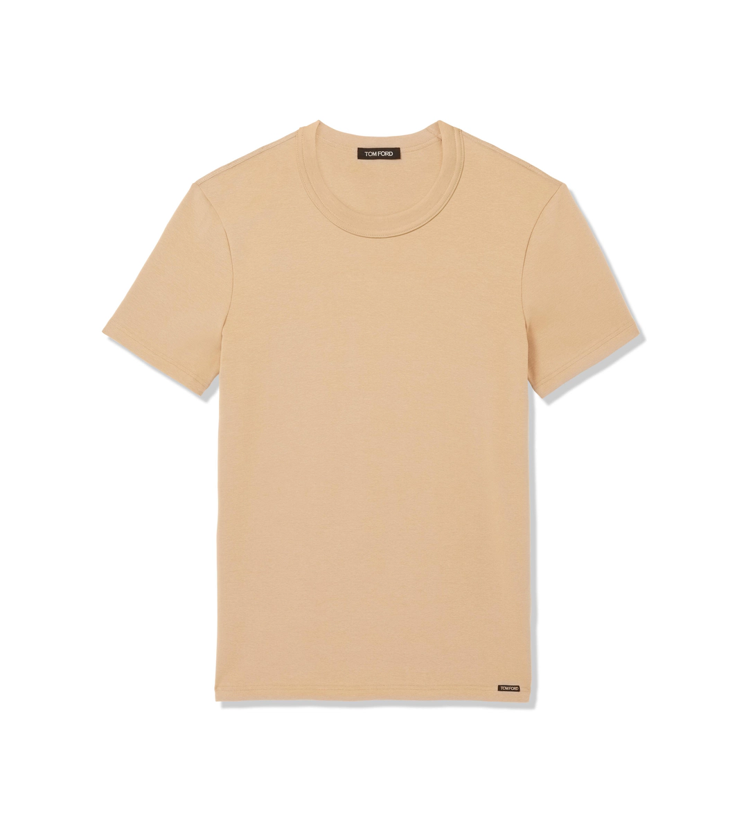 CAMISETA DE CUELLO REDONDO DE ALGODÓN