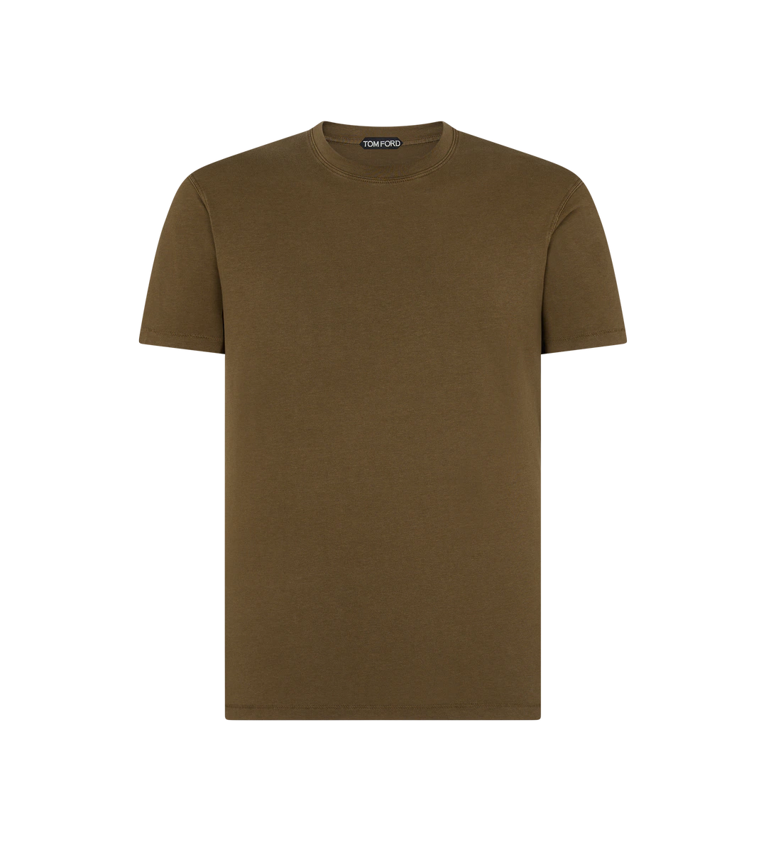 CAMISETA DE CUELLO REDONDO DE ALGODÓN LYOCELL