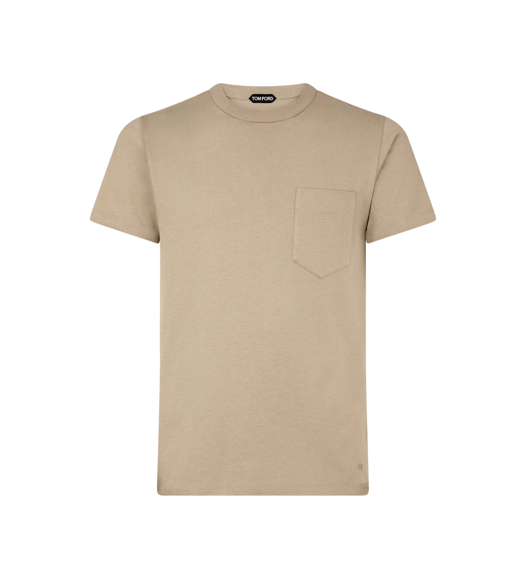 CAMISETA DE CUELLO REDONDO DE ALGODÓN PURO