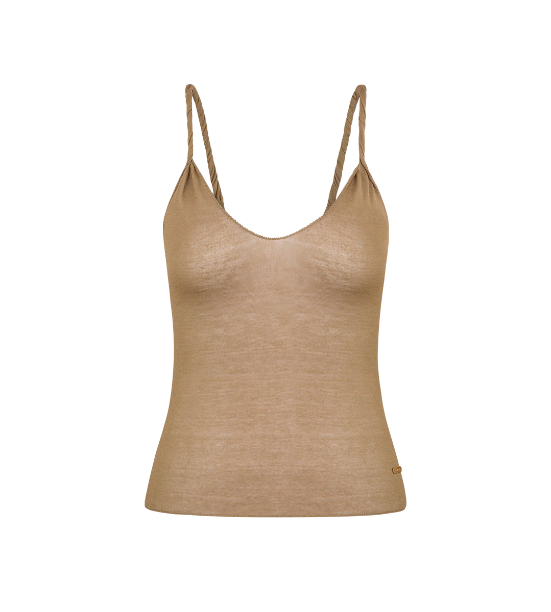 CAMISETA DE TIRANTES CON TIRANTES TORCIDOS