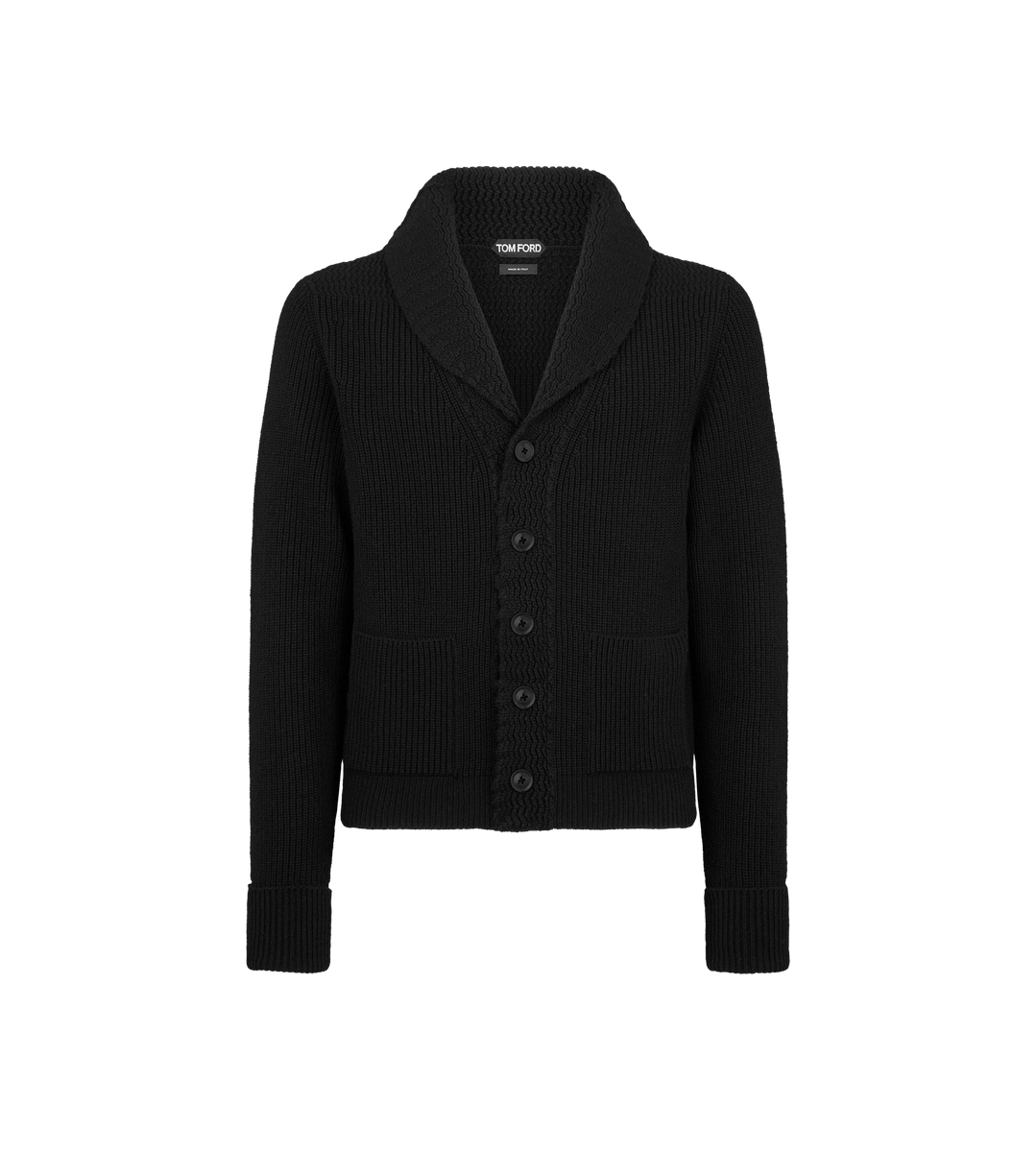 CÁRDIGAN DE CACHEMIRA CON CUELLO CHAL