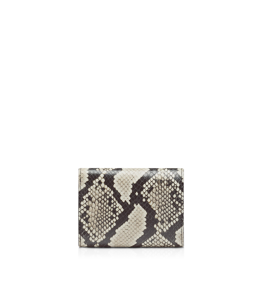 CARTERA COMPACTA TARA DE PITÓN ESTAMPADA