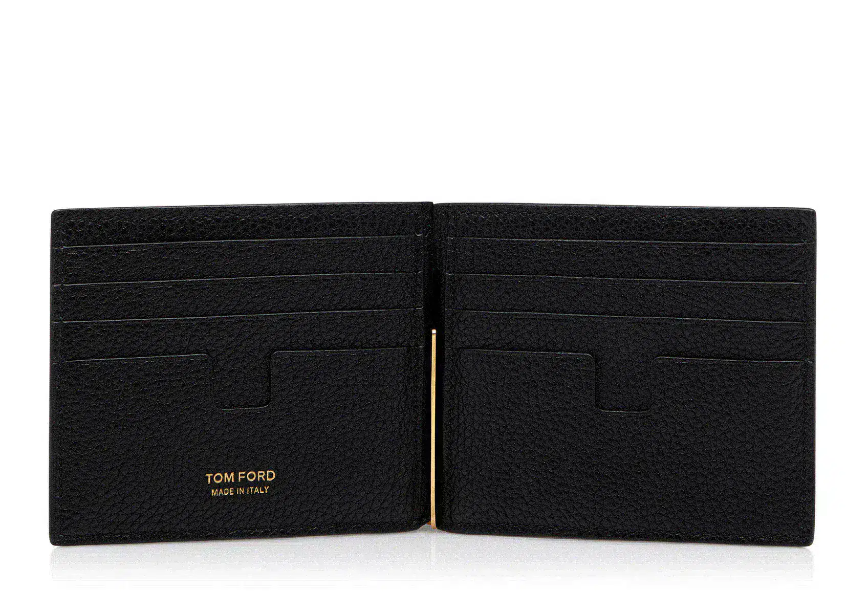 CARTERA CON CLIP PARA BILLETES DE CUERO GRANULADO CARTERA CON CLIP PARA BILLETES DE CUERO GRANULADO