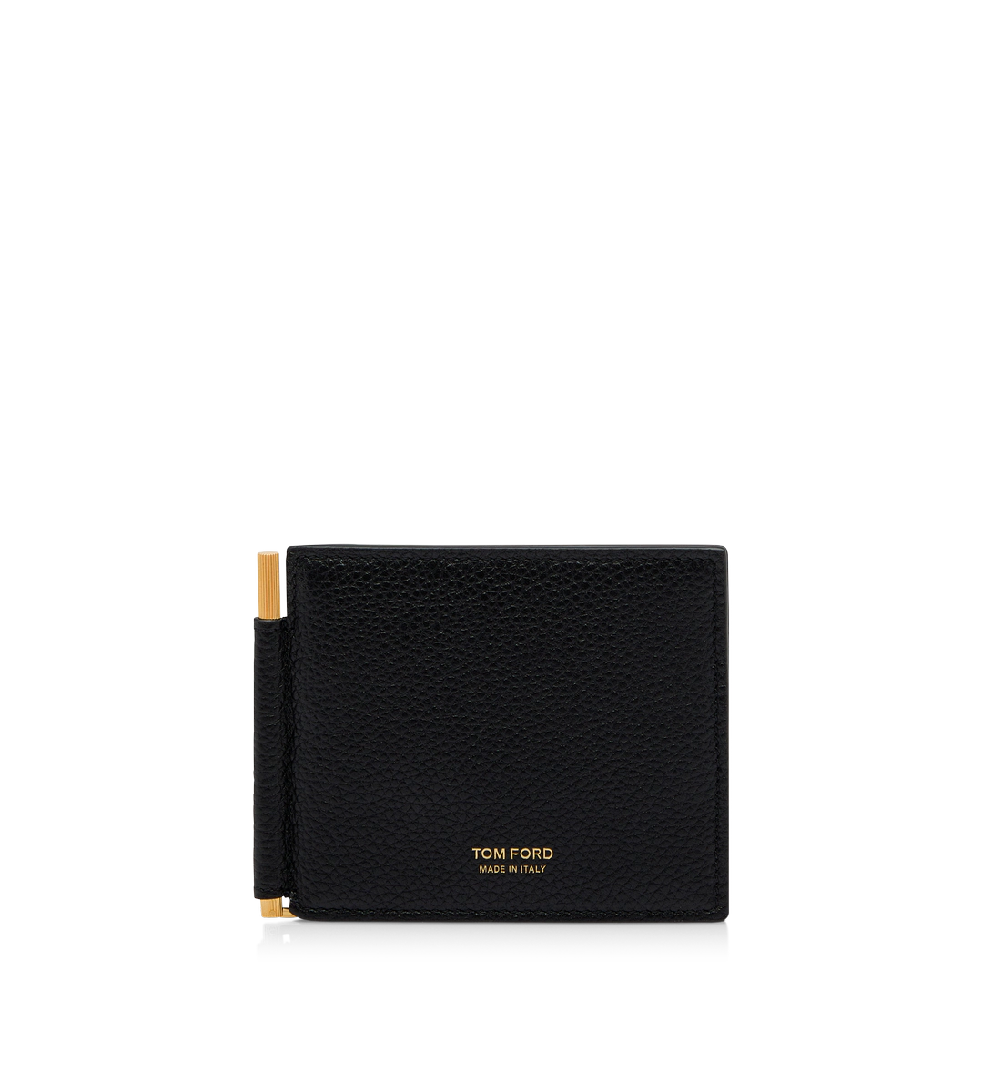 CARTERA CON CLIP PARA BILLETES DE CUERO GRANULADO CARTERA CON CLIP PARA BILLETES DE CUERO GRANULADO