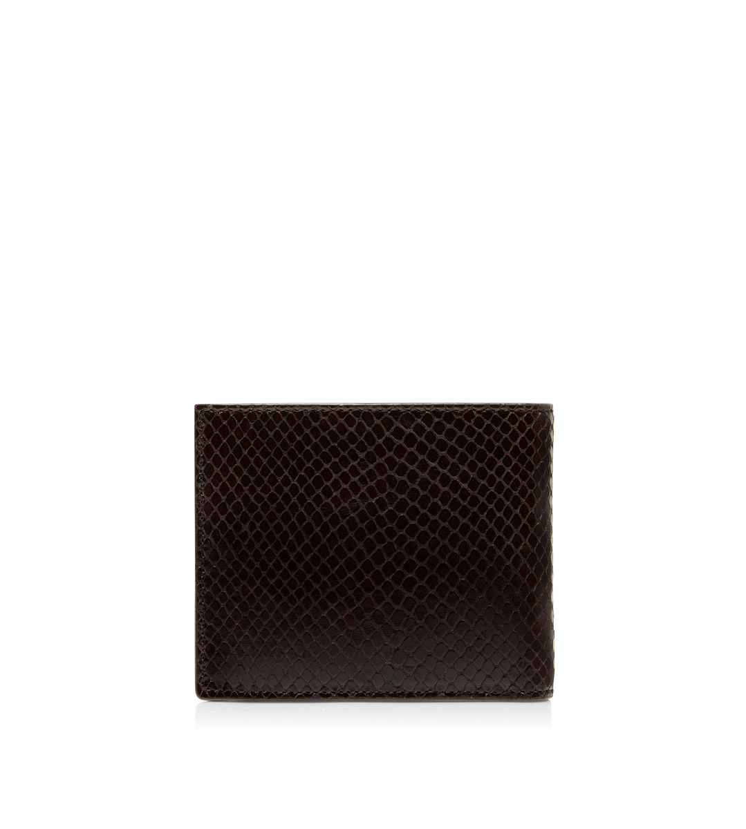 CARTERA PLEGABLE CLÁSICA CON ESTAMPADO DE PITÓN CARTERA PLEGABLE CLÁSICA CON ESTAMPADO DE PITÓN