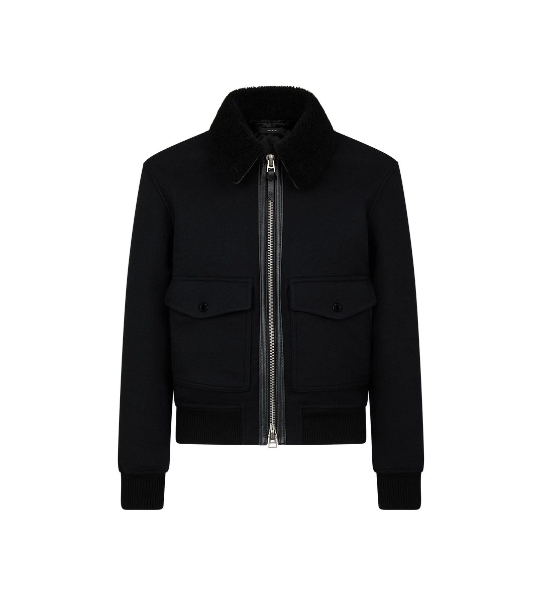 CAZADORA CON CUELLO DE PIEDRA