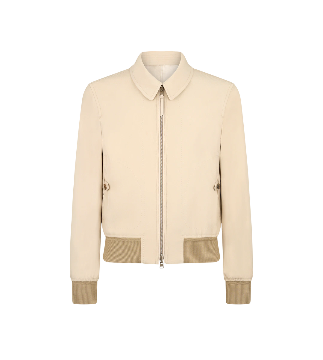 CAZADORA REVERSIBLE DE SATÉN DE SEDA