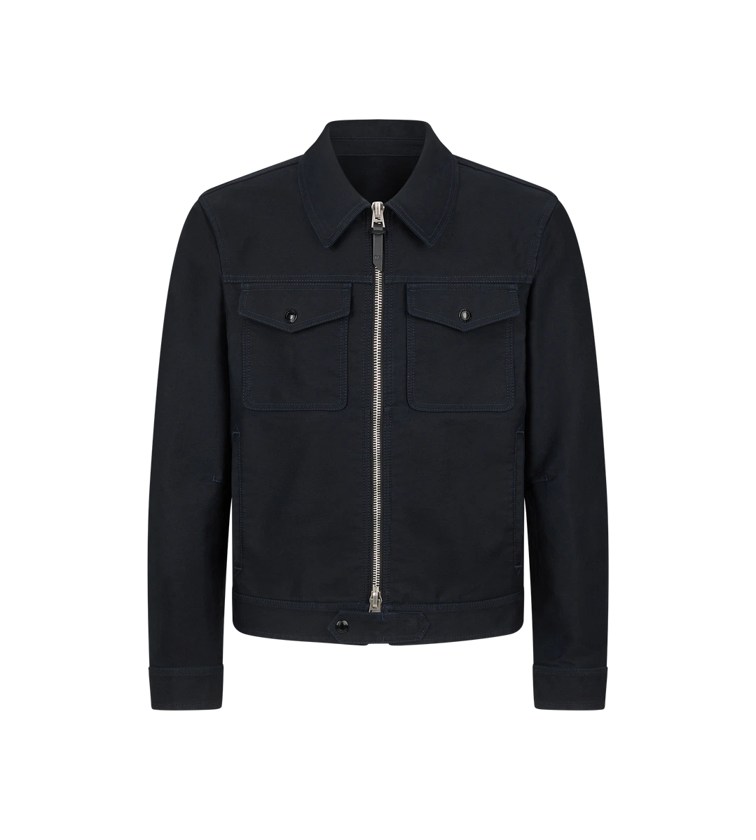 CHAQUETA DE BATALLA DE SATÉN DE ALGODÓN