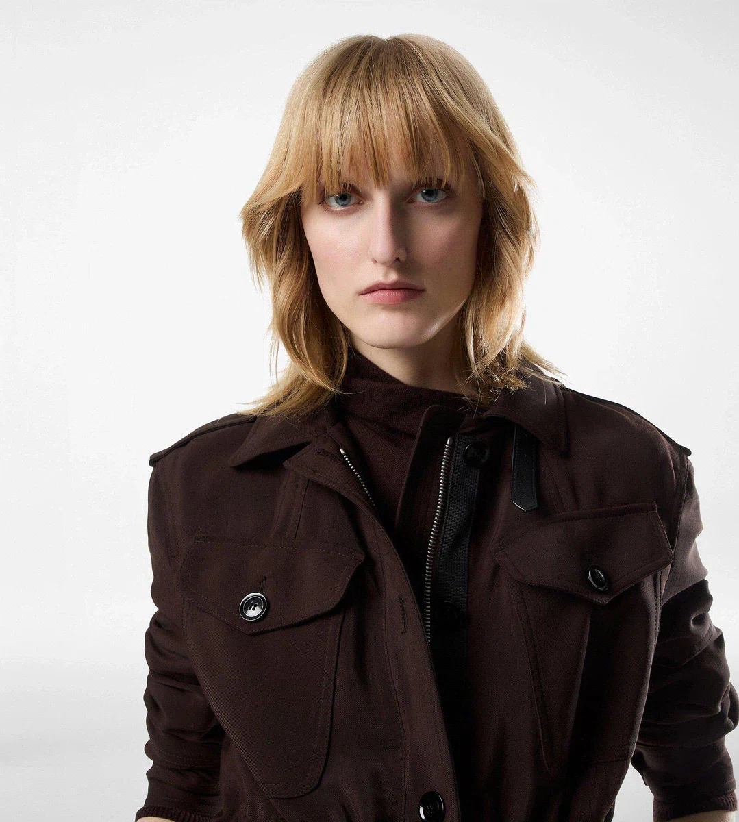 CHAQUETA DE CAMPO DE MEZCLA DE LANA 1 - CHAQUETA DE CAMPO DE MEZCLA DE LANA