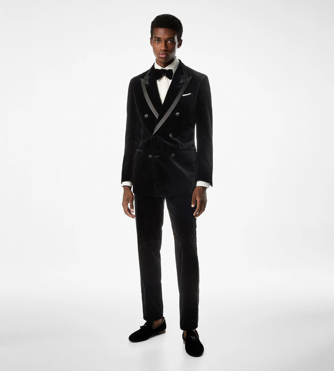 CHAQUETA DE CÓCTEL ATTICUS DE TERCIOPELO LIGERO Y COMPACTA