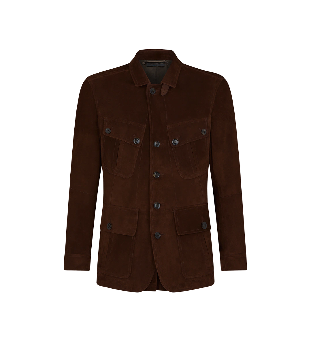 CHAQUETA MILITAR DE ANTE SUAVE