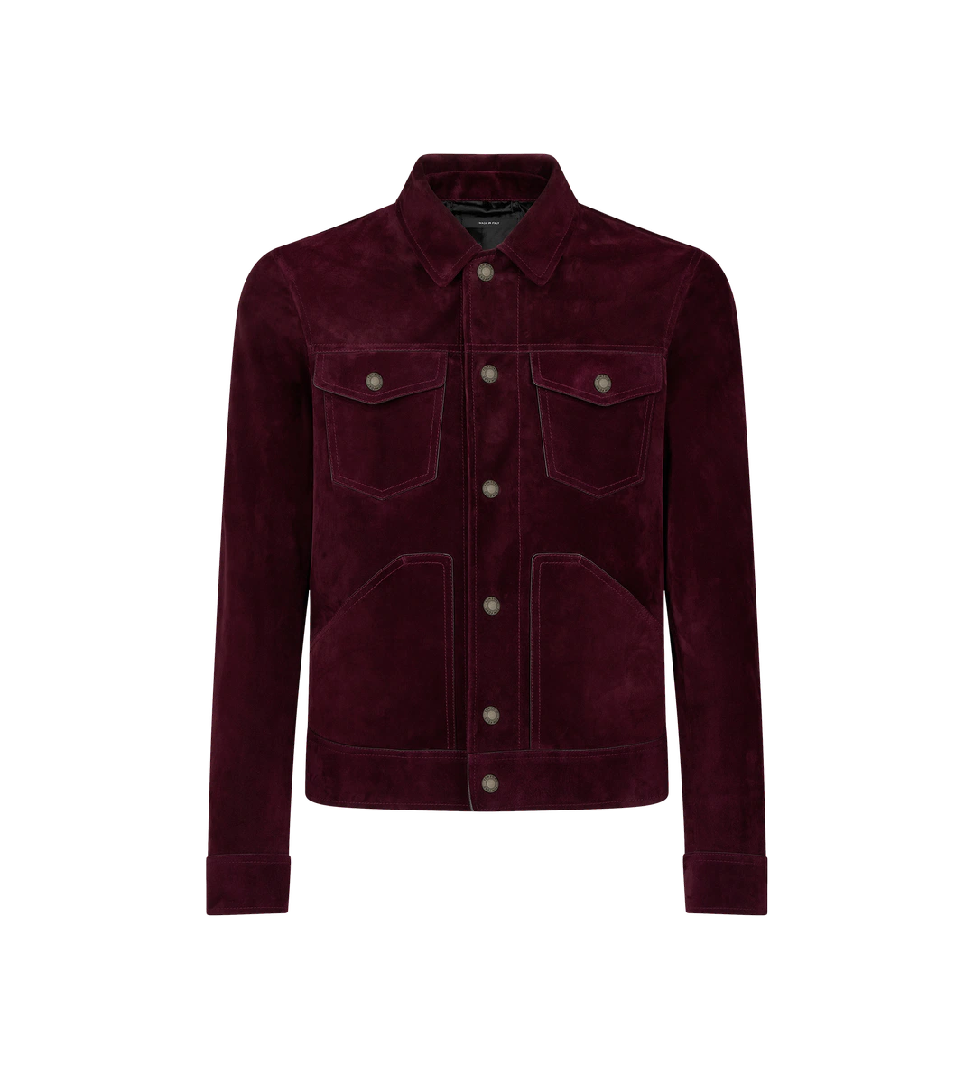 CHAQUETA WESTERN DE ANTE Y CACHEMIRA CHAQUETA WESTERN DE ANTE Y CACHEMIRA