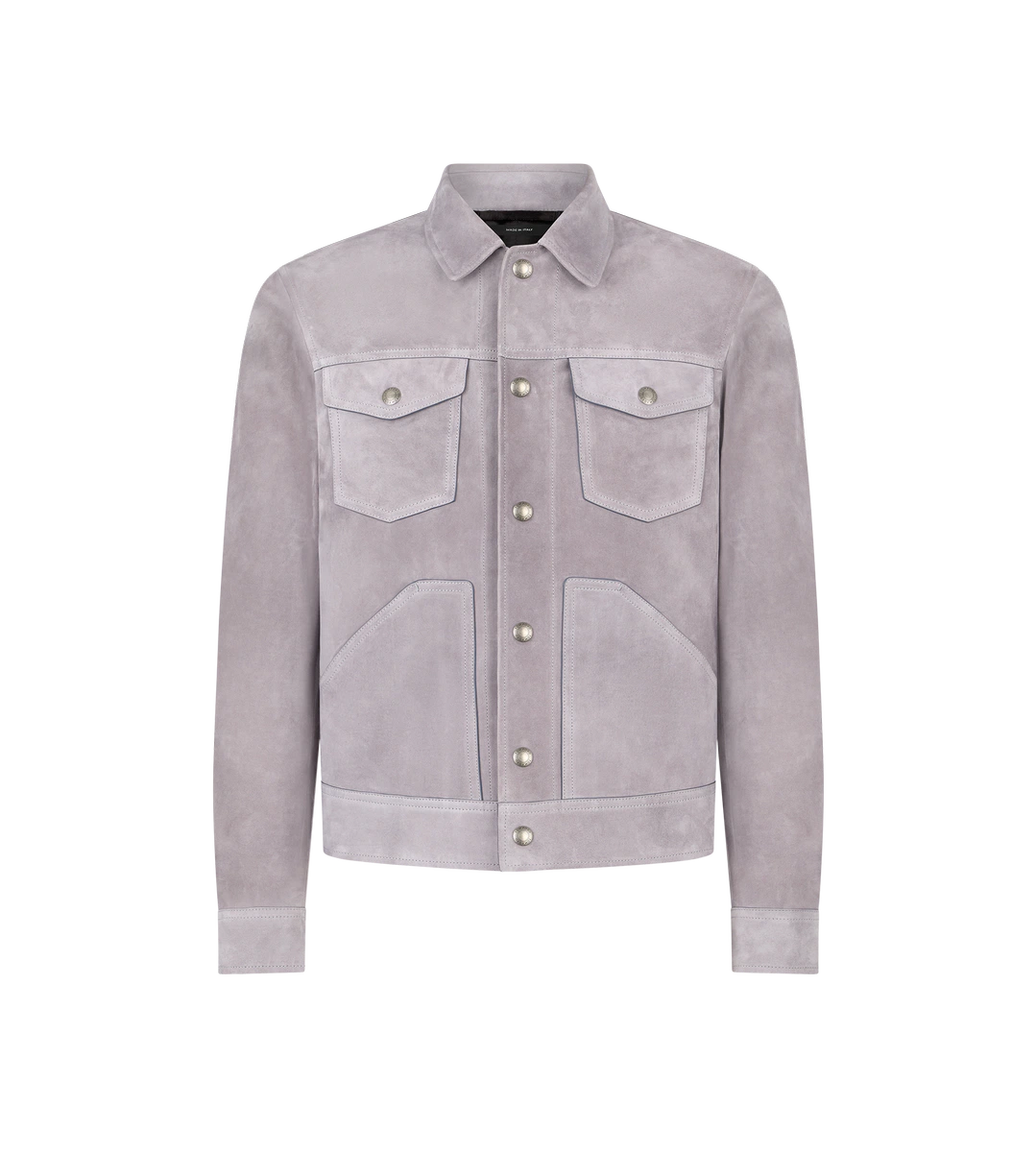 CHAQUETA WESTERN DE ANTE Y CACHEMIRA