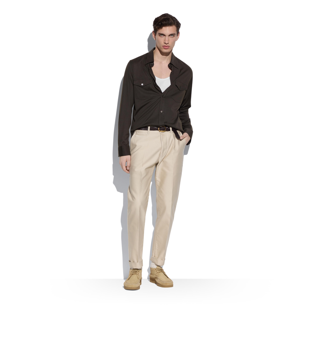 CHINO DE ALGODÓN MILITAR