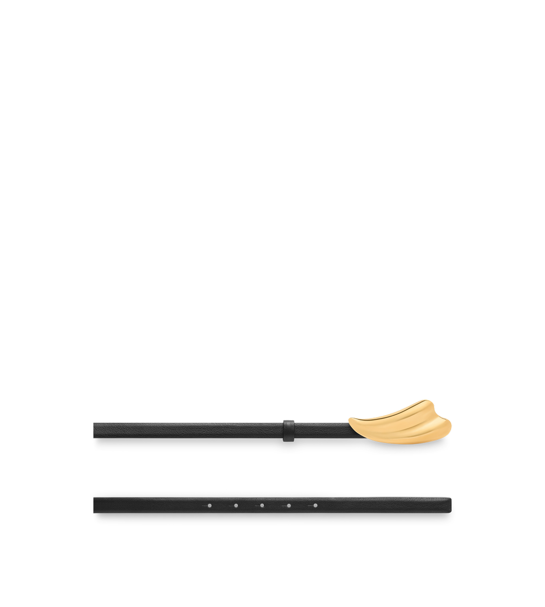 CINTURÓN LIZA DE PIEL GRANULADA NATURAL