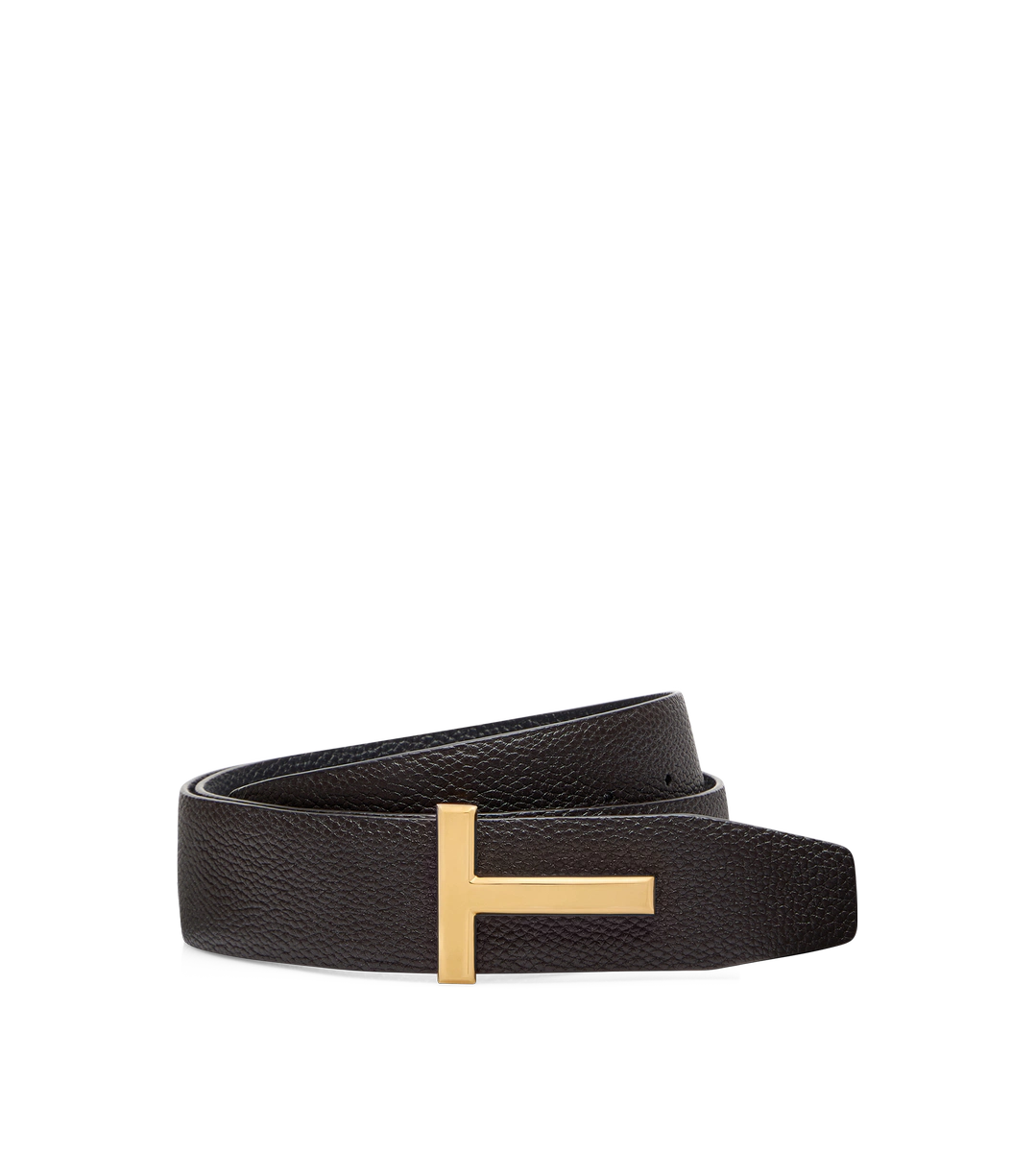 CINTURÓN T ICON DE CUERO GRANULADO