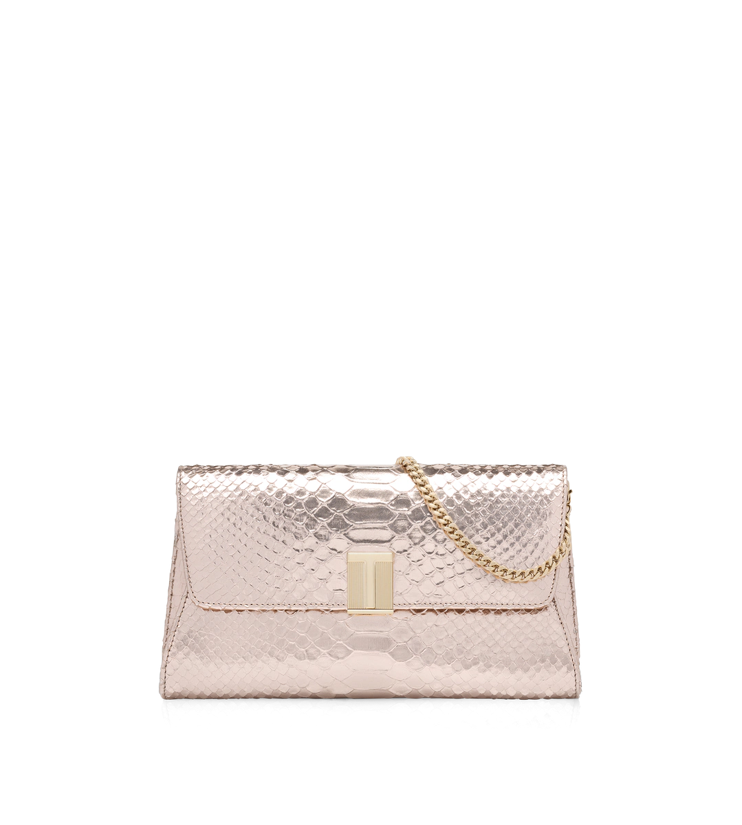 CLUTCH NOBILE DE PITÓN LAMINADO Y ESTAMPADO