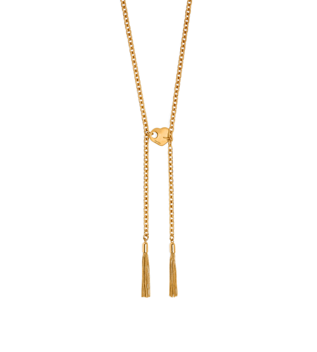 COLLAR DE LAZO AMOR DE LATÓN