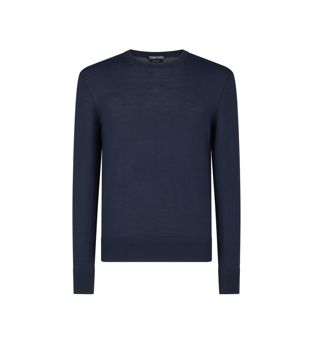 CUELLO REDONDO DE LANA PURA DE CALIBRE FINO