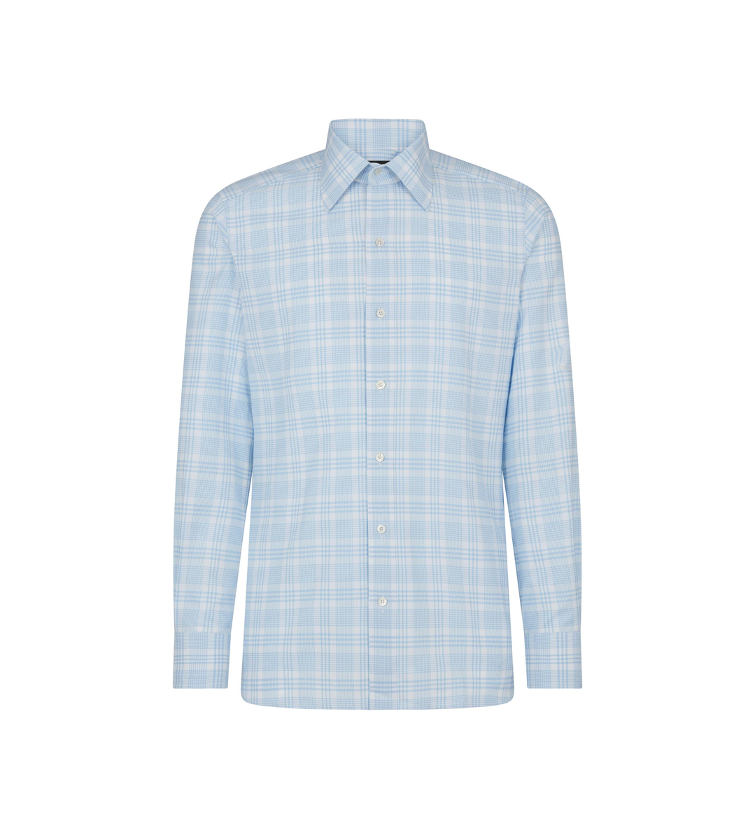 Camisa Oxford Tattersall de corte ajustado