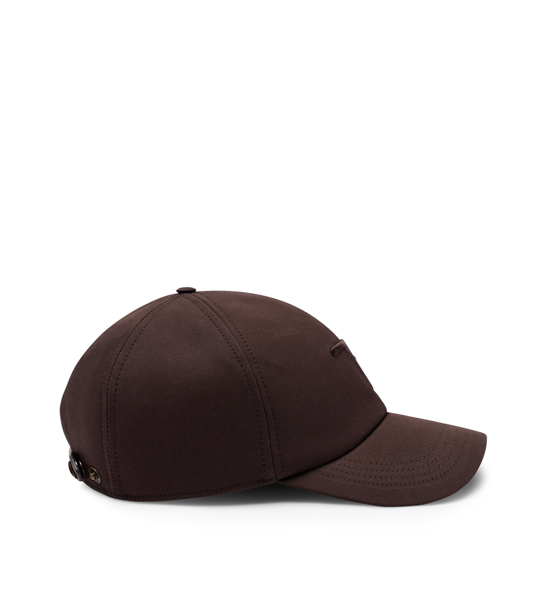 GORRA DE LONA Y CUERO LISO