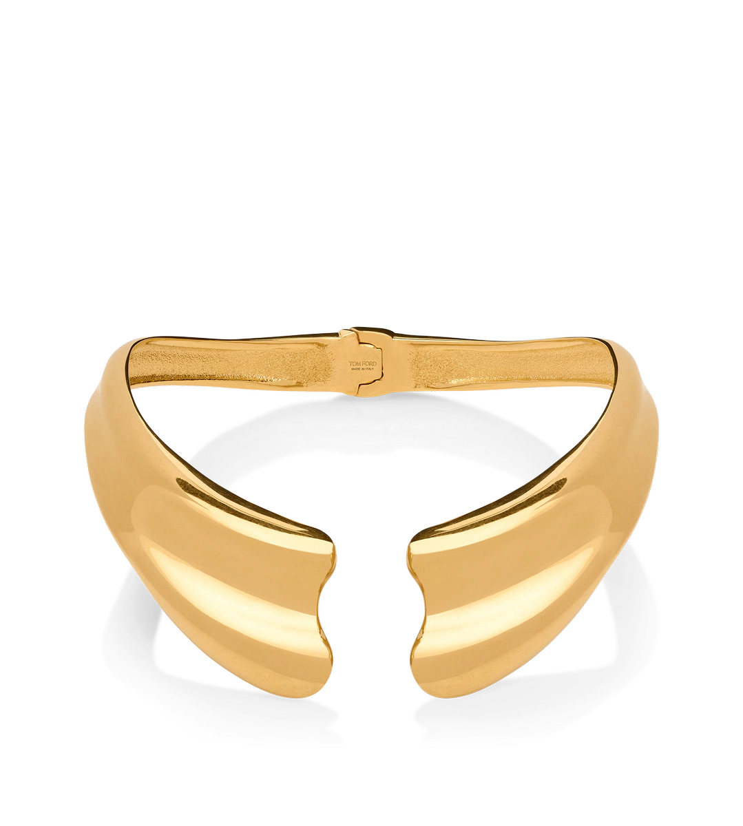 Gargantilla Liza de latón dorado vintage