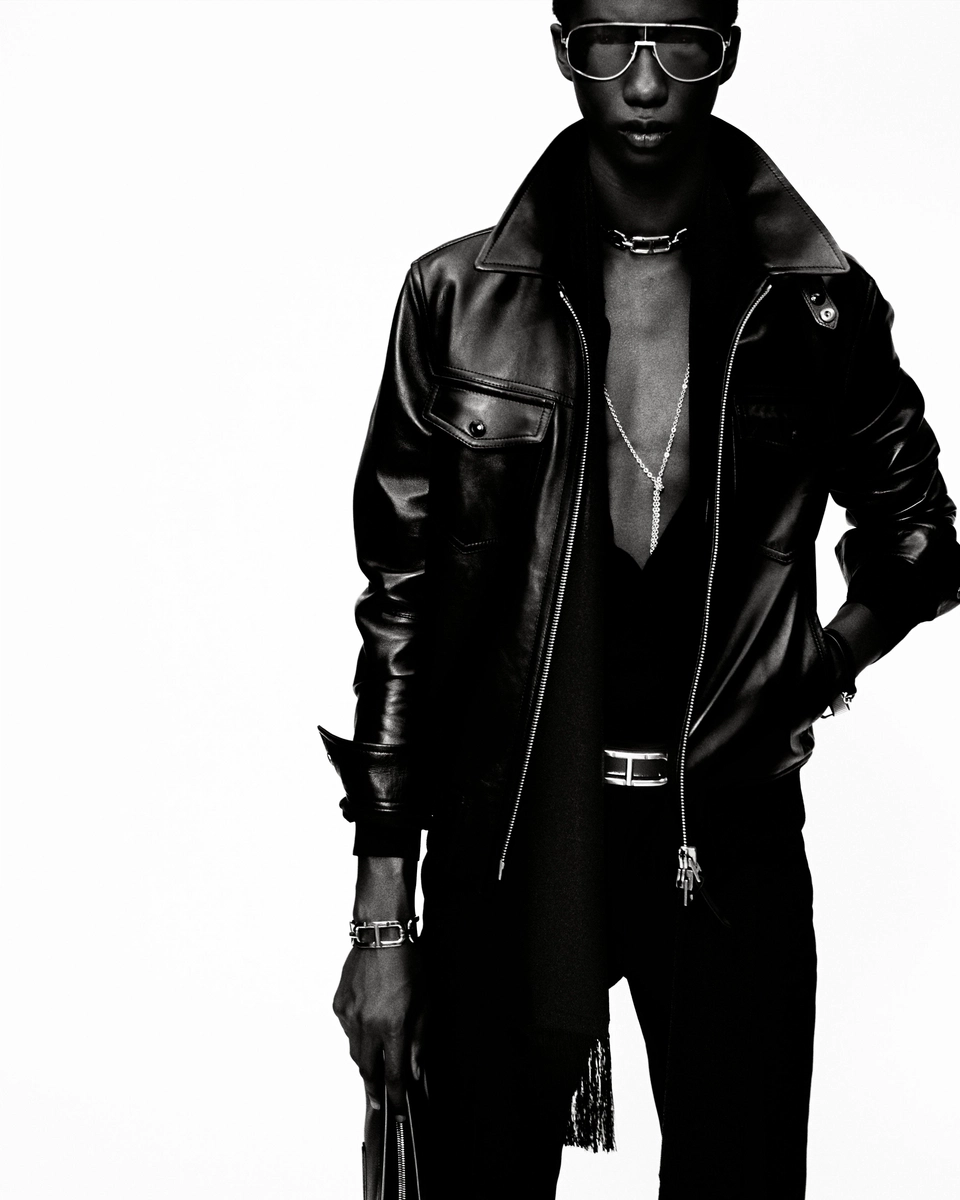 HENLEY DE SEDA Y VISCOSA ACANALADA